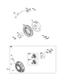 Flywheel/ignition/starter