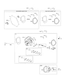 Cylinder head/gasket sets