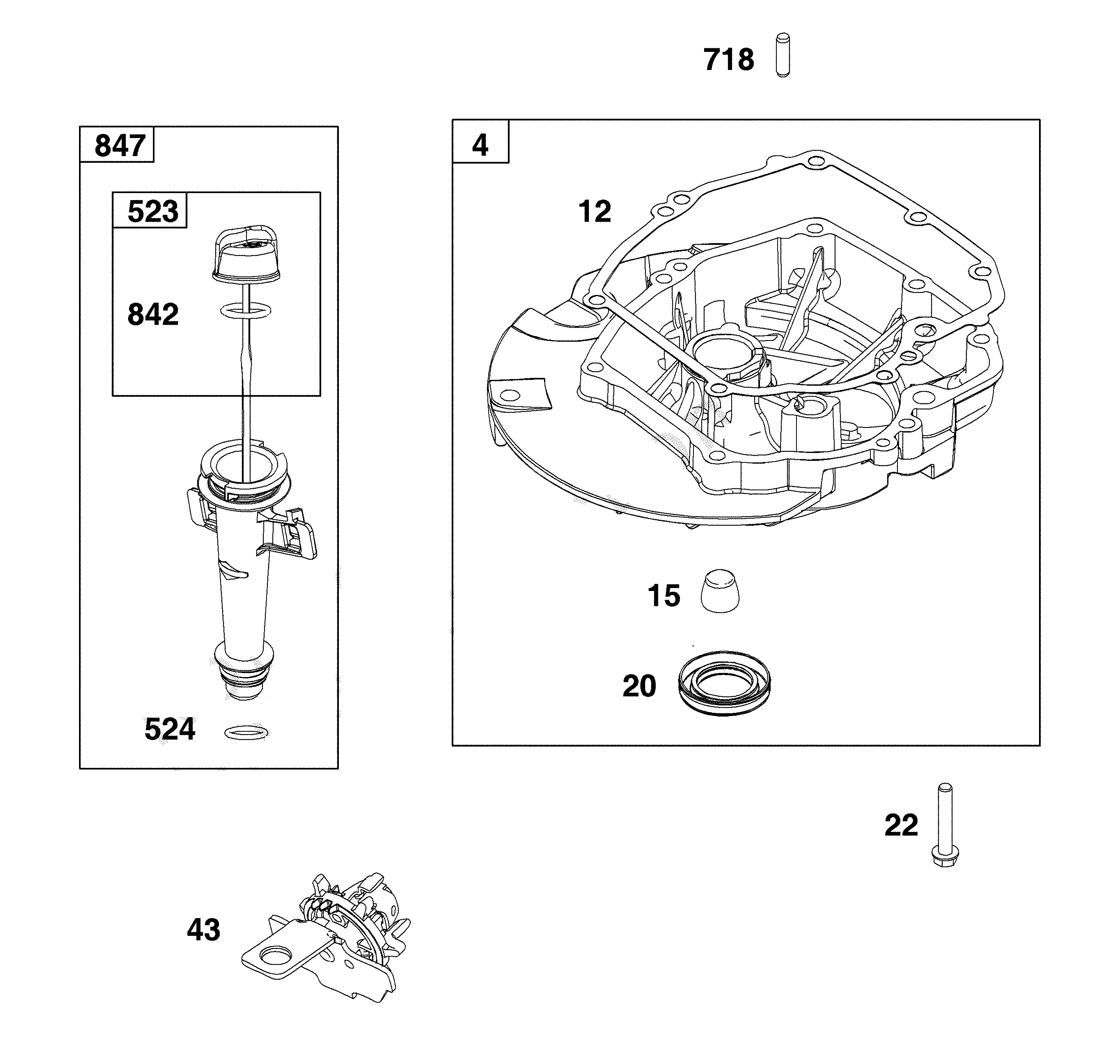 Sump/lubrication