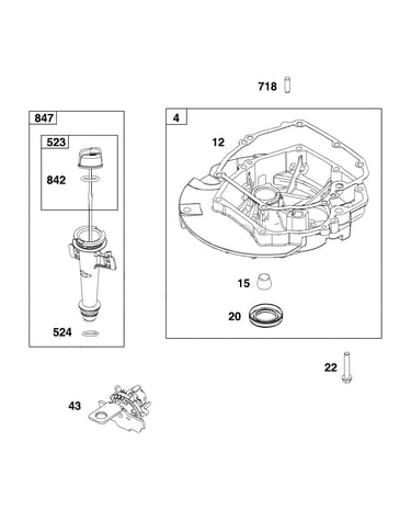 Sump/lubrication