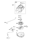 Flywheel/ignition/starter