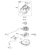 Flywheel/ignition/starter