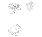 Poulan PR270-96192009003 engine frame & cover/mounting plate diagram