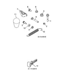 Bag of parts/ignition key