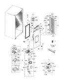 Left refrigerator door