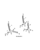 Lever control speed/defl/chute rot