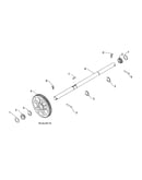 Axle shaft/gear