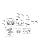 Blower housing/air cleaner