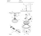 Frigidaire FDB949GFB2 motor & pump diagram