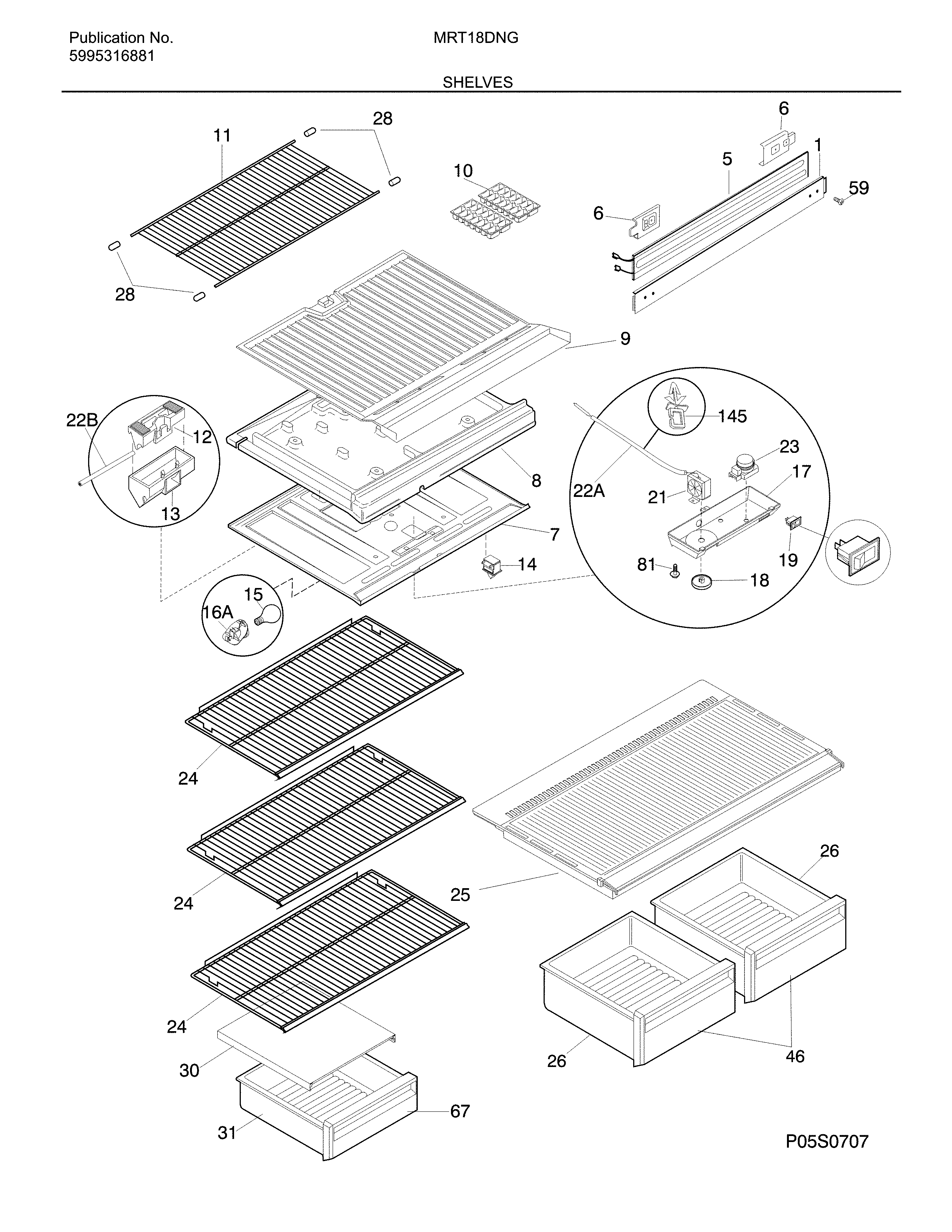 Shelves