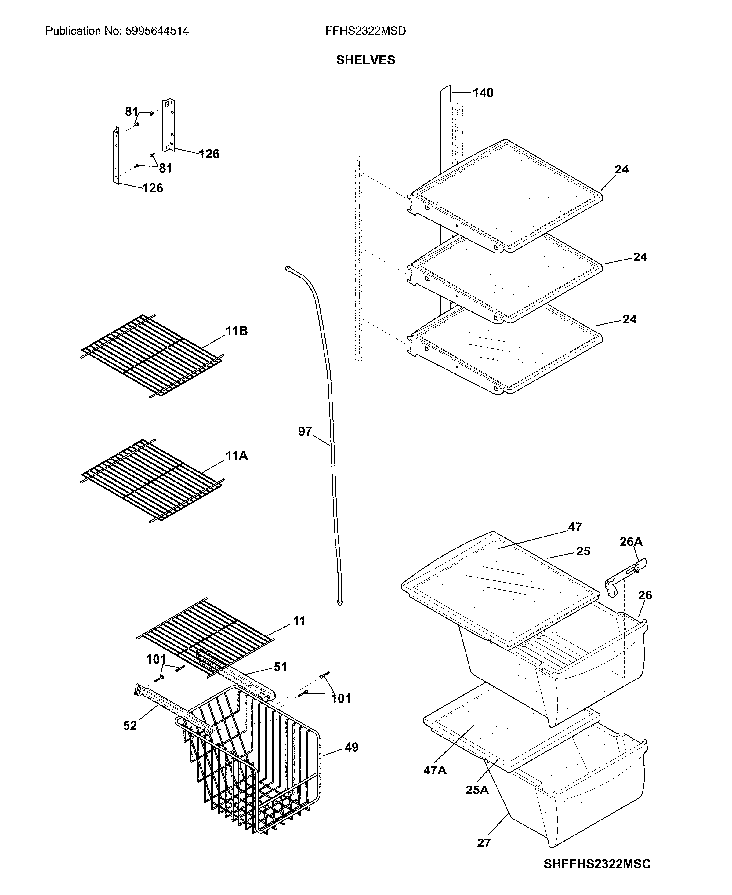 Shelves
