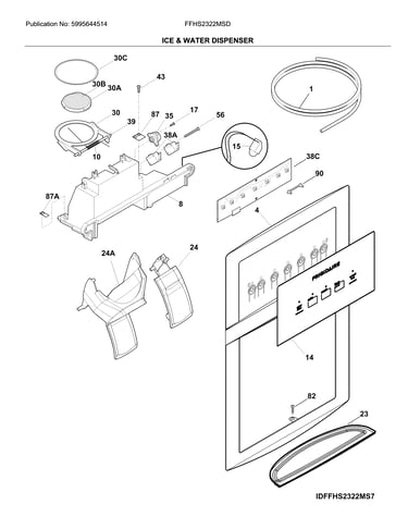Ice & water dispenser