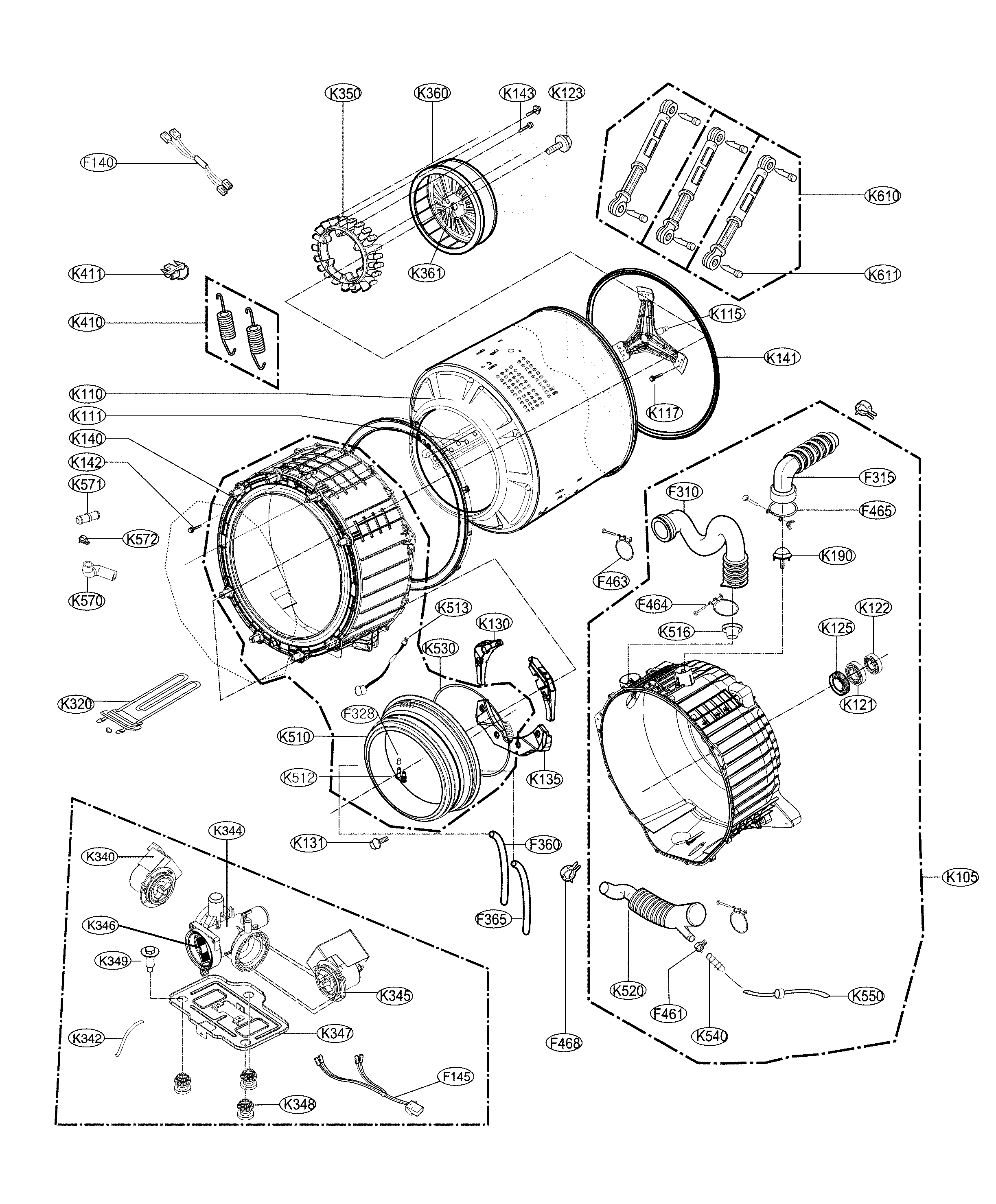 Drum & tub