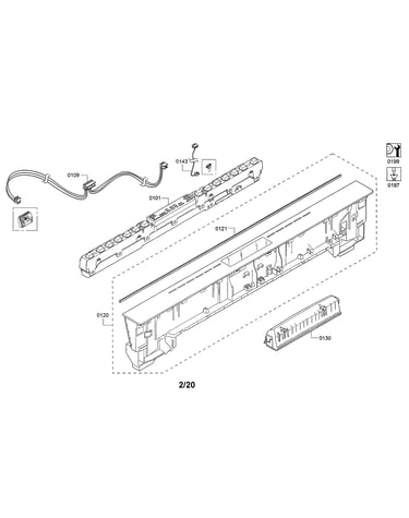 Facia panel/operating module