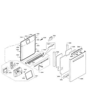 Door/dispenser