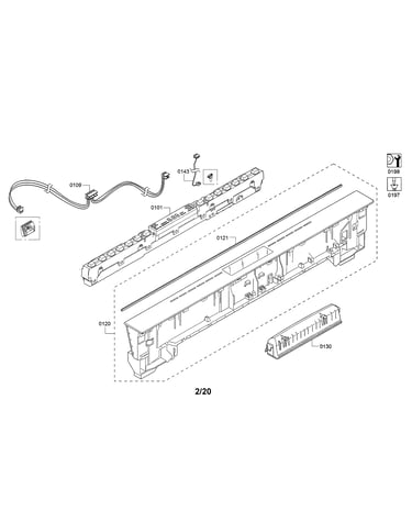 Facia panel/operating module
