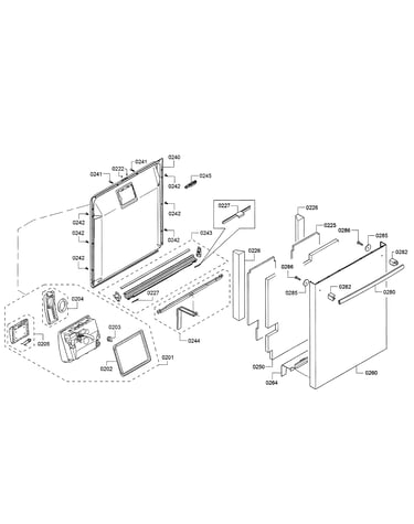 Door/dispenser