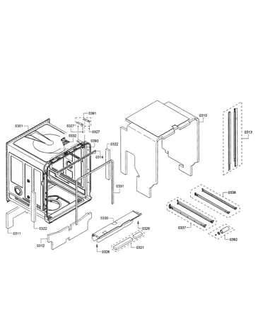 Tub/trim