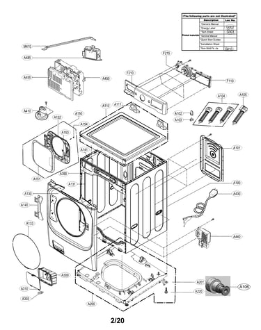 Cabinet & control panel