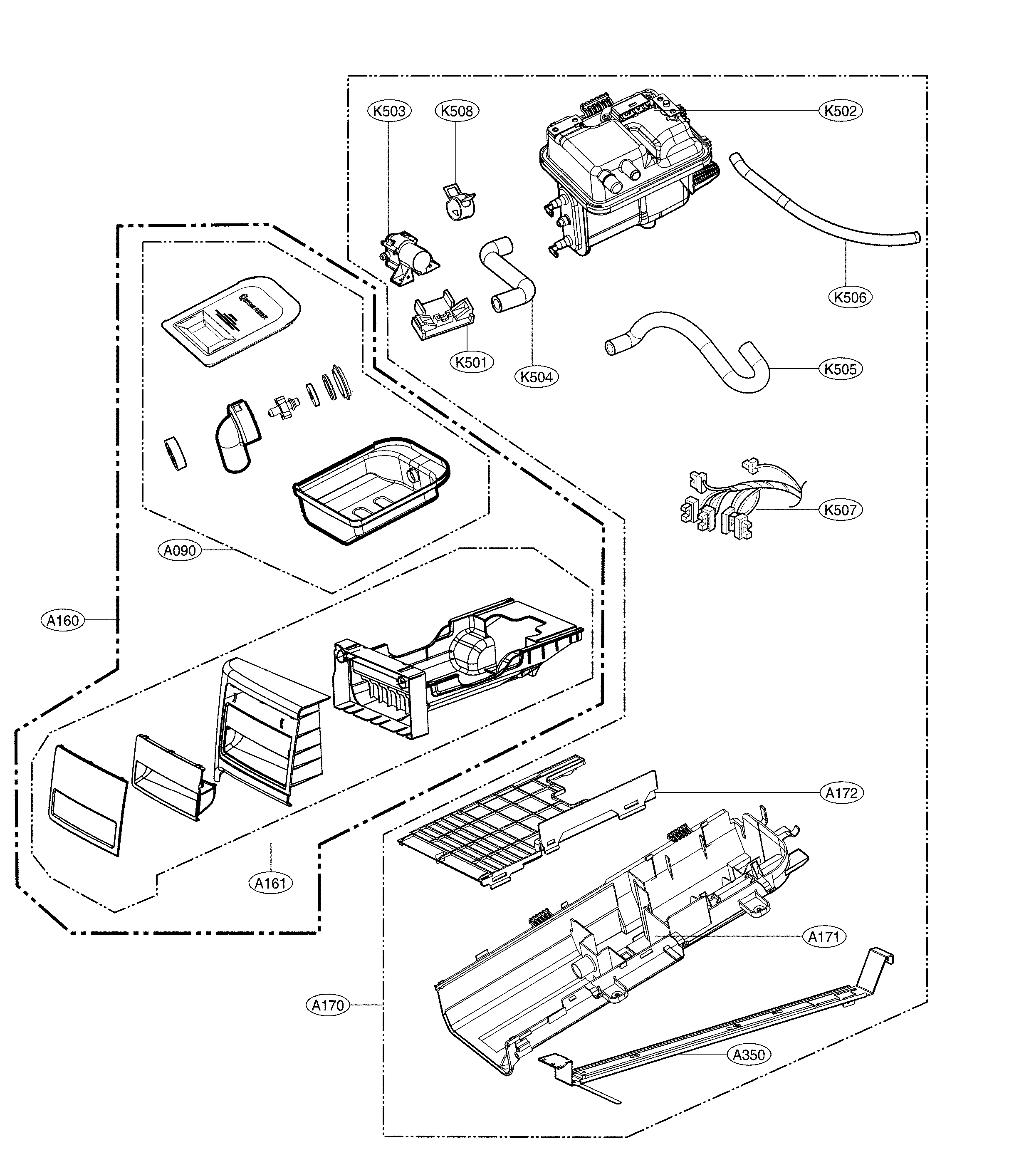 Panel drawer & guide
