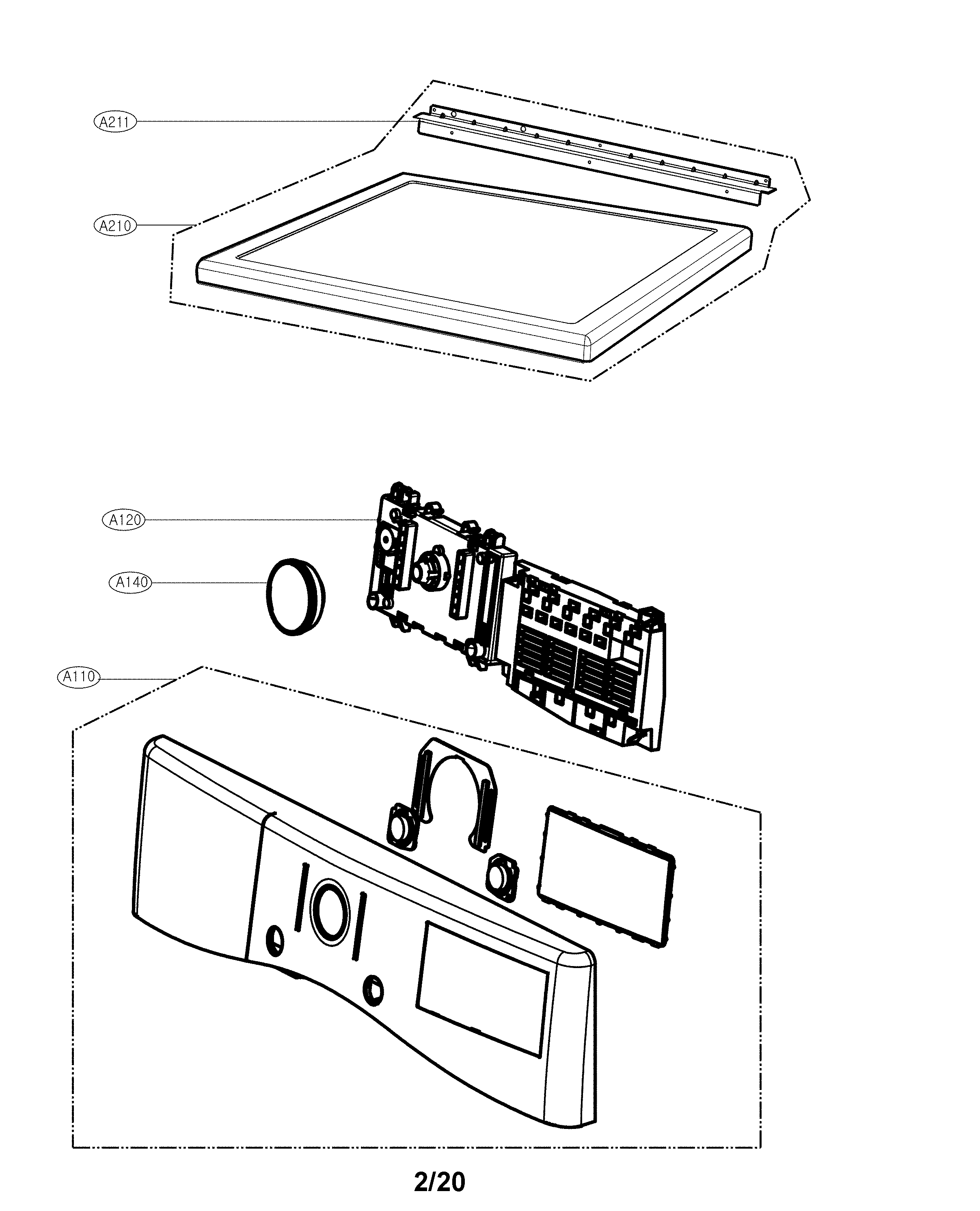 Control panel & plate