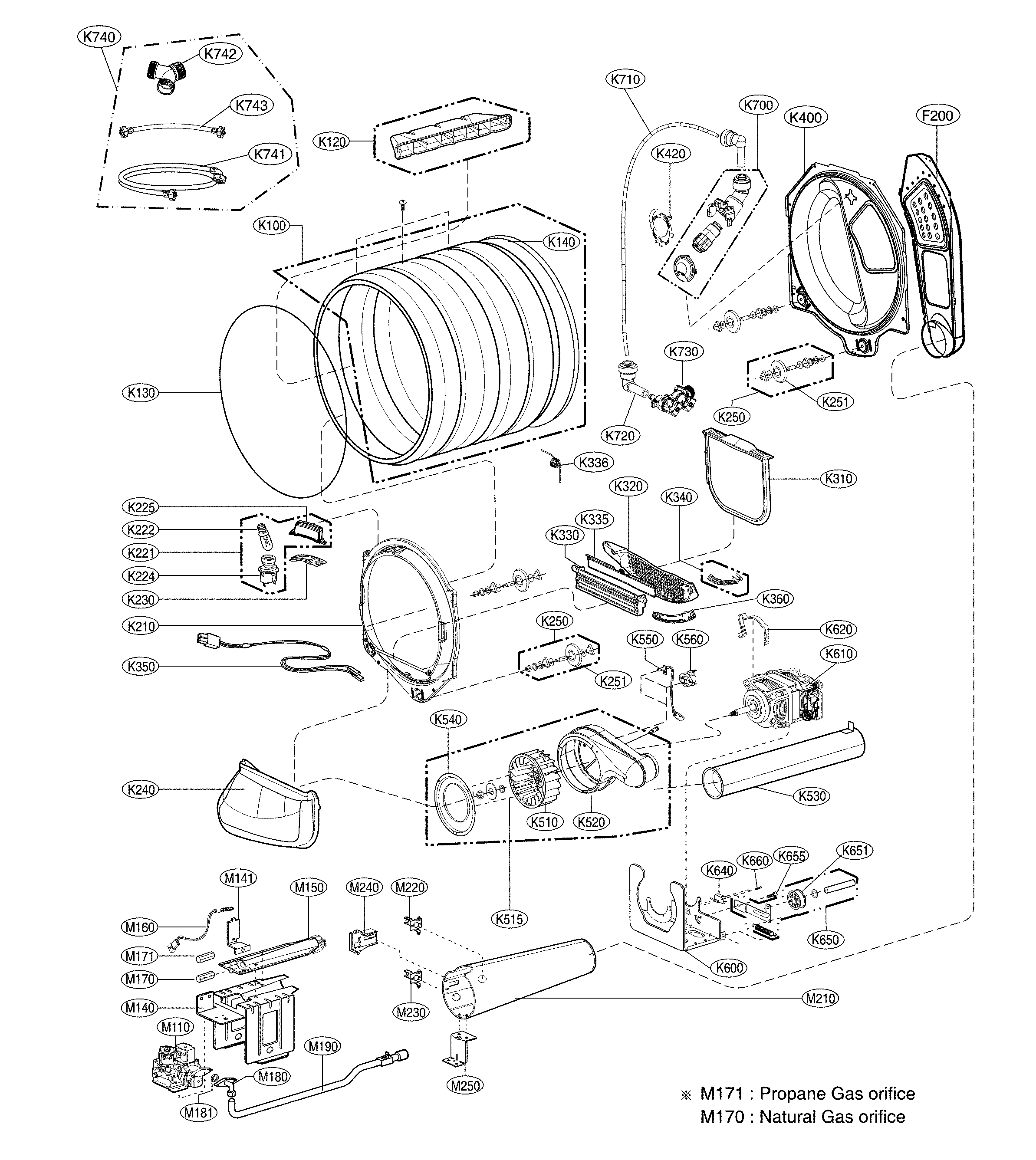 DRUM & MOTOR