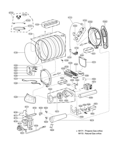 Drum & motor