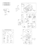 Camshaft/crankshaft/cylinder/engine sump