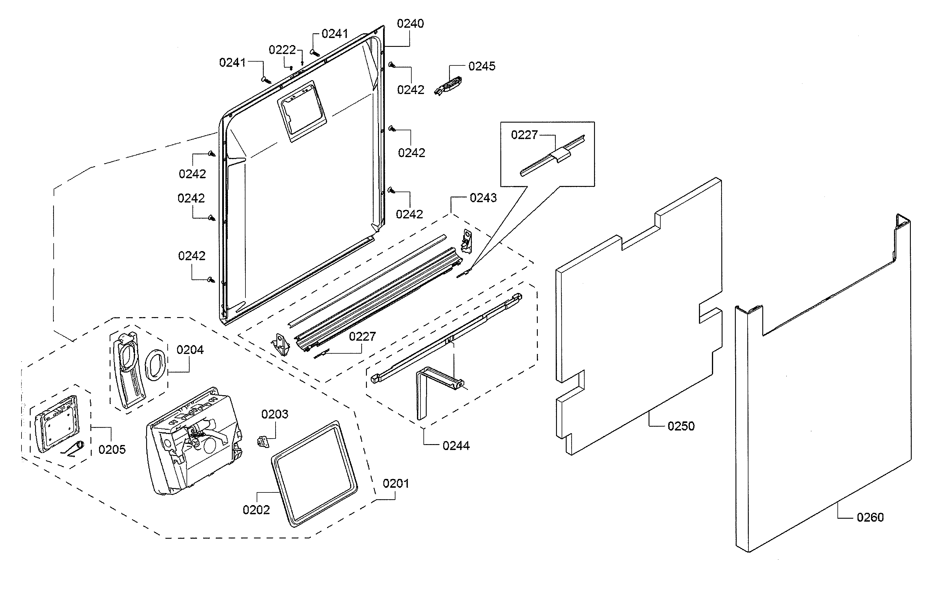 DOOR/DISPENSER