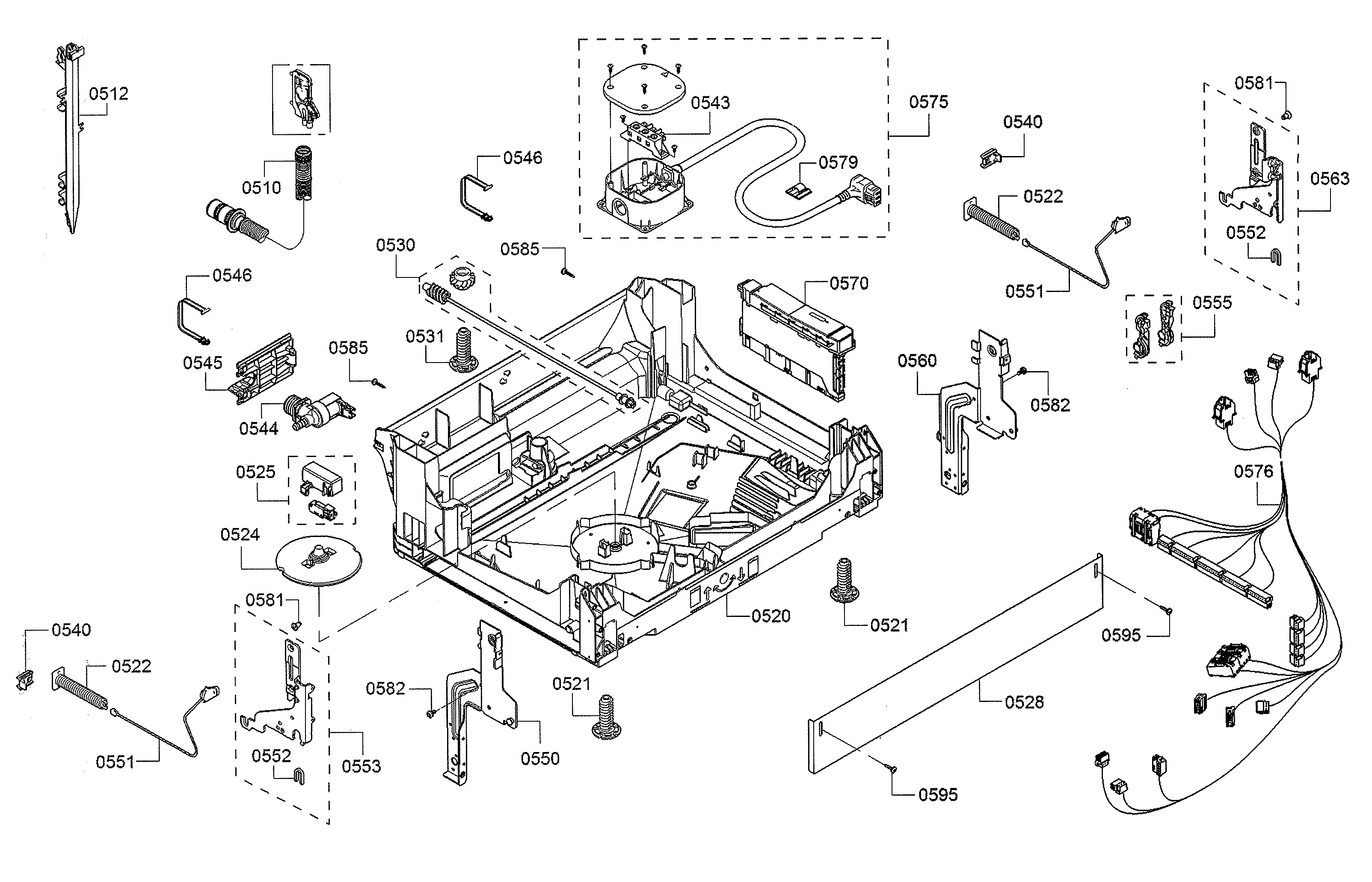 BASE/POWER CORD