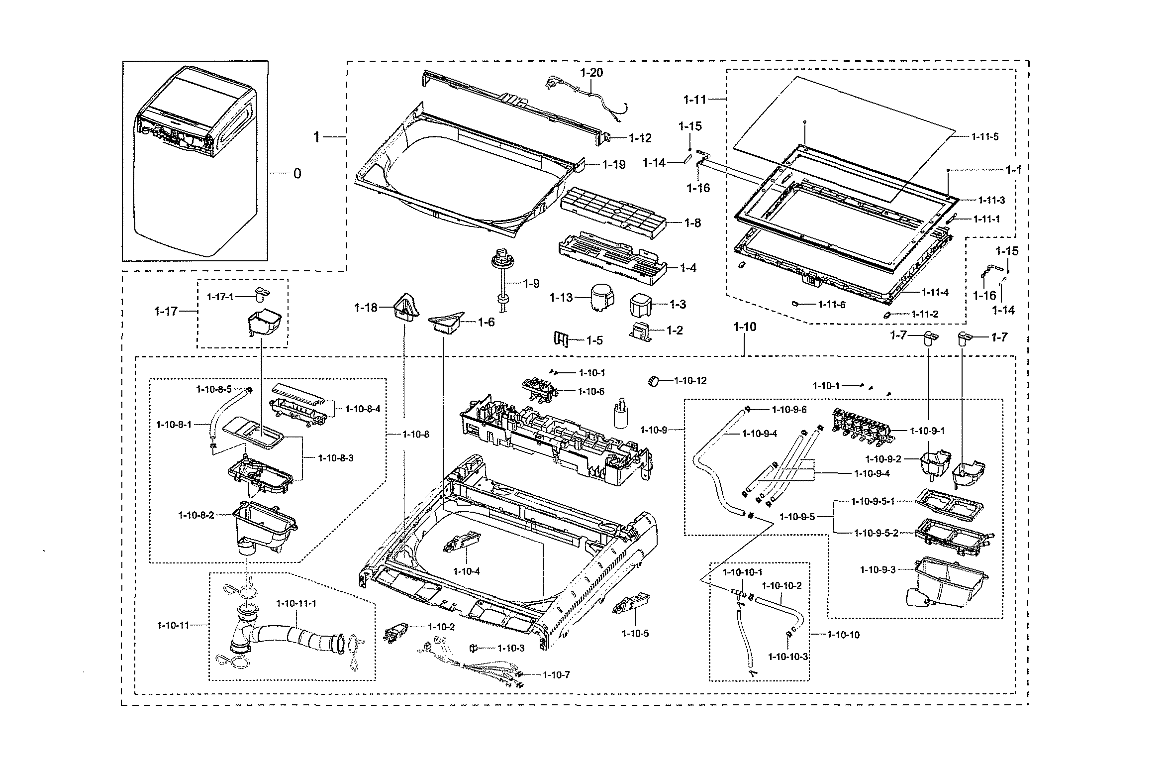 DUAL MODULE/TOP COVER