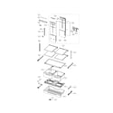 Kenmore 11173025710 refrigerator room diagram