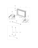 Freezer door & handles
