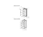 Kenmore 11173025710 refrigerator door diagram