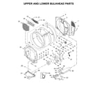 Whirlpool CSP2940HQ0 upper & lower bulkhead parts diagram