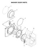 Washer door