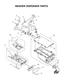 Washer dispenser parts