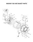 Washer tub & basket parts