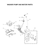 Washer pump & motor parts