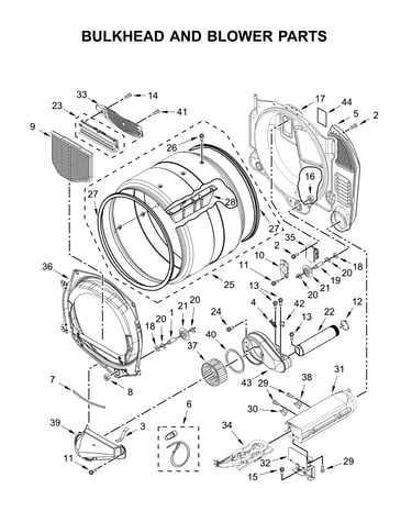 Bulkhead & blower parts