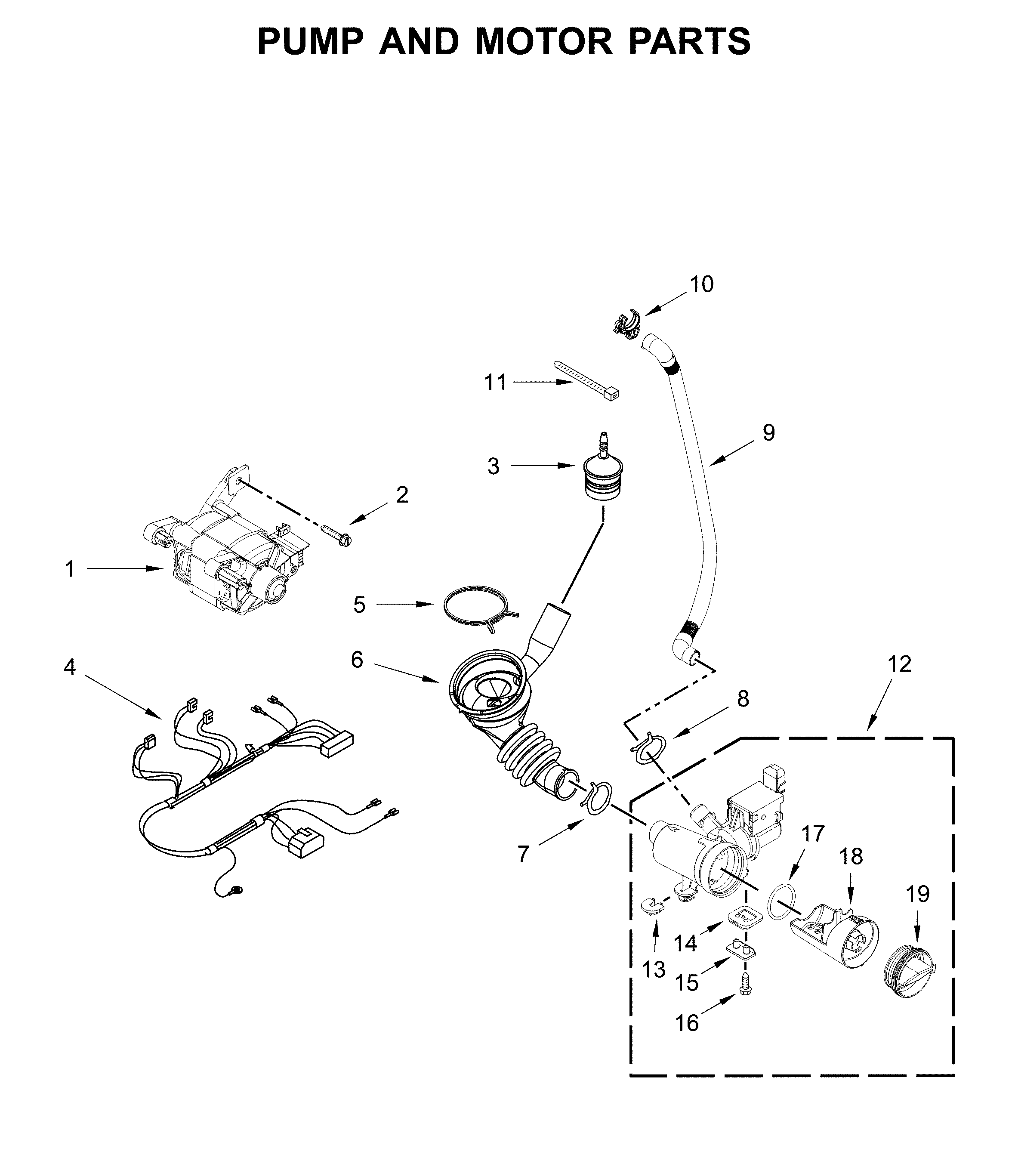 Pump & motor parts