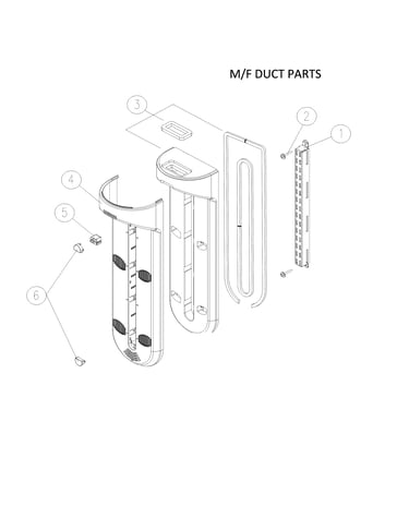 M/f duct parts