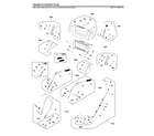 Briggs & Stratton 1696610-03 handles & controls diagram