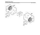 Briggs & Stratton 1696610-03 wheels & tires diagram