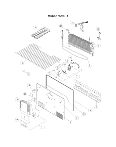 Freezer parts