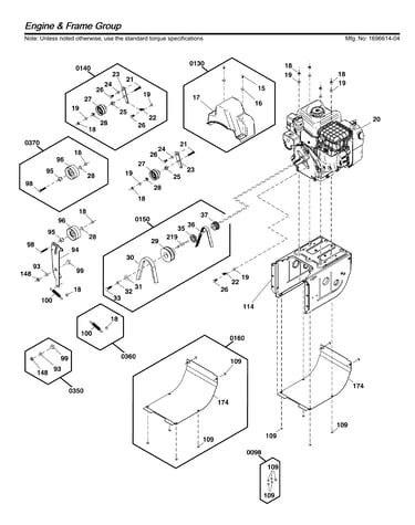 Engine & frame