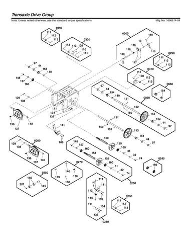 Transaxle drive