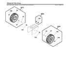 Briggs & Stratton 1696614-04 wheels & tires diagram