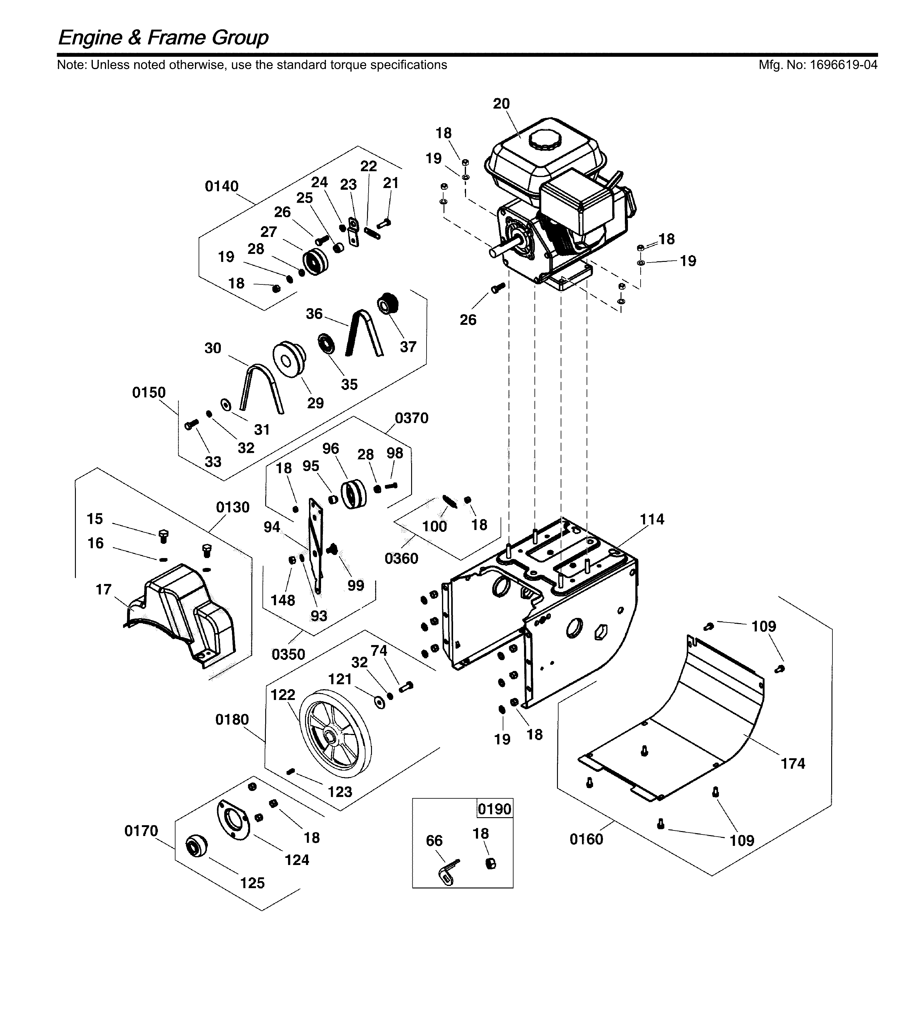 Engine & frame