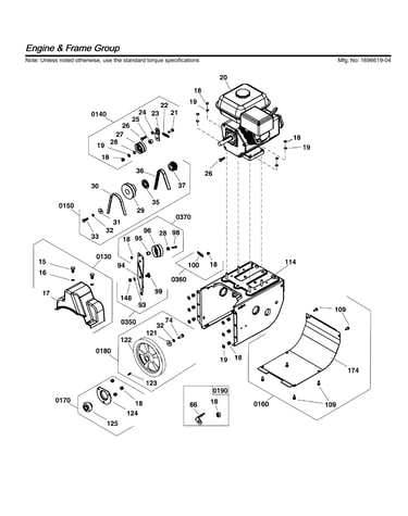 Engine & frame